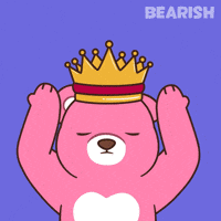 Teddy Bear Queen GIF by BEARISH