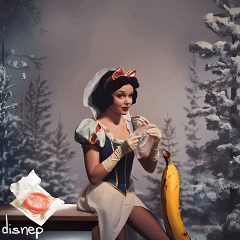 Protect Snow White GIF