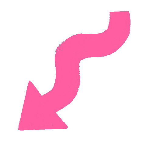 Happy Pink Sticker by Kelli Laderer