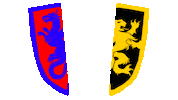 Boffermania medieval larp shields amtgard Sticker