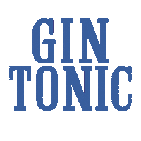 gin tonic Sticker by Castellucci Hospitality Group