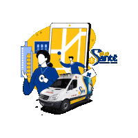 Plussante Sticker by Ambulancia Plus Santé