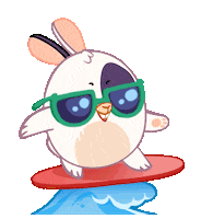 Happy Chill Out Sticker by Bibi.Pet