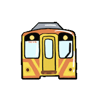 Train Tra Sticker