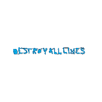 destroyalllines dal destroyalllines Sticker