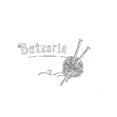 Butzeria giphygifmaker knitting yarn stricken Sticker