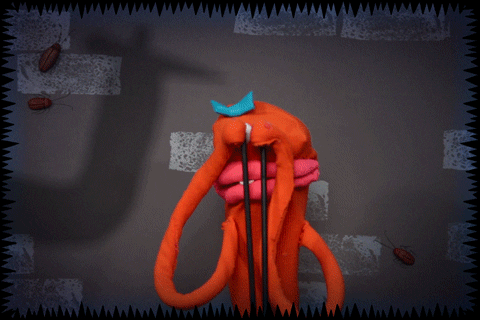 Scared Puppets GIF by Studios 2016