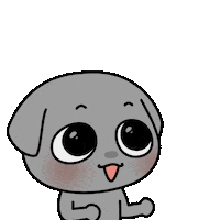 Excited 신나 Sticker