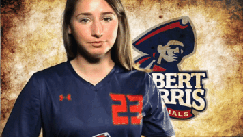 women's soccer GIF by Robert Morris University Athletics