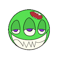 Monster Eat Sticker