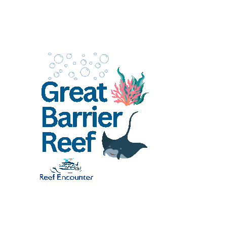 Reef_Experience diving coral gbr snorkel Sticker