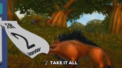 world of warcraft running GIF by South Park 