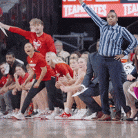 Womens Basketball Celebration GIF by Huskers