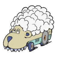 Robot Machine Sticker