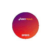 ASICSTrials speed asics asicstrials asicstrialsspeed Sticker