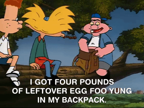 hey arnold nicksplat GIF