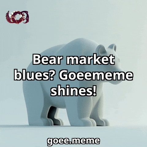 Bear Shines GIF by Goeememe