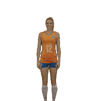Happy Volleybal Sticker by Nevobo