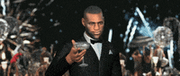 morphin party drink cheers champagne GIF