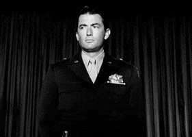 gregory peck dedication statement GIF by Maudit