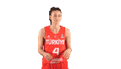 women turkey Sticker by FIBA