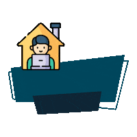 Home Office B2 Sticker by base2