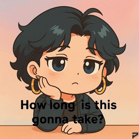 Combien De Temps Waiting GIF by Persona