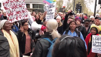 'Boycott Brunei' Protest Held Outside London Hotel