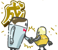 スタートアップロボの日常 Sticker by SU_Robots