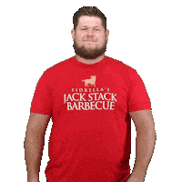 Kansas City Chiefs Football Sticker by Jack Stack Barbecue