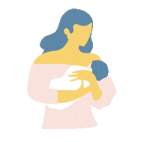 marielamezquita mama nursing postpartum nourish Sticker