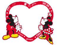 Valentines Day Love Sticker by Disneyland Paris
