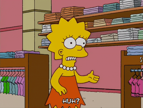 lisa simpson no GIF