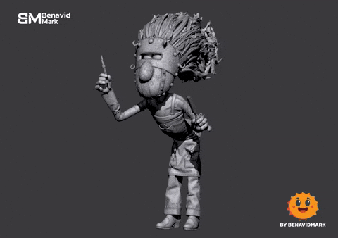 Animation 3D GIF