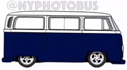 nyphotobus nyc bus van volkswagen GIF