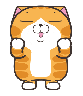 cat lanlancat Sticker by MochiDad
