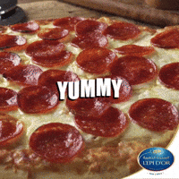 lepidortunisie love food pizza yummy GIF