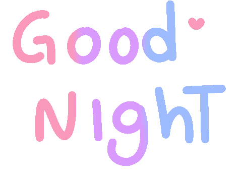 Good Night Sticker