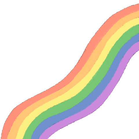 Happy Rainbow Sticker