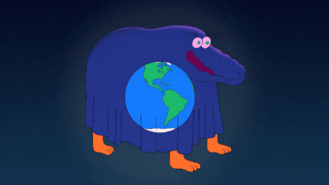 Animation Earth GIF by julia farkas