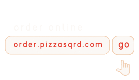 Order Online Sticker by Pizza SQRD