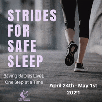 Safeinfantsleep run walk race 5k GIF