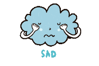 sad Sticker by cypru55