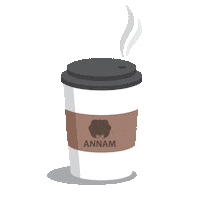 AnnamLife love coffee travel live Sticker