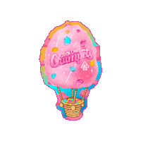 Cotton Candy Sticker by Crumpets