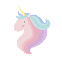 Unicorn Sticker by Tutete