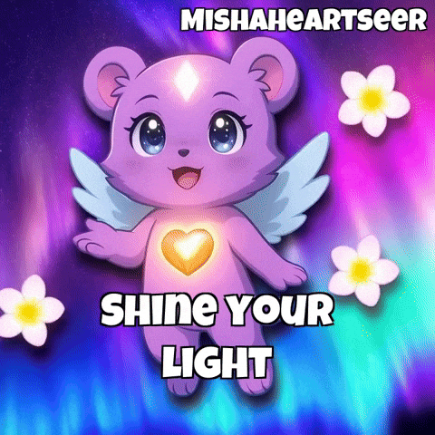 Flower Glow GIF by MishaHeartseer