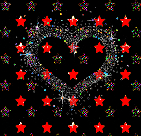 heart stars GIF by Re Modernist