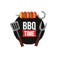 Bbq Eating Sticker by DesignMB