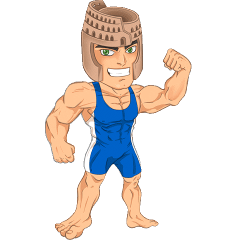 fijlkam_official giphyupload lotta wrestlerome fijlkam Sticker